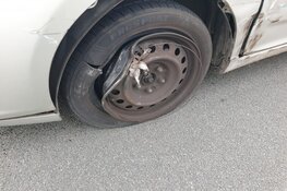 Twee automobilisten gewond na botsing op Huiswaarderweg in Alkmaar