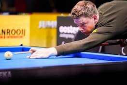 Sam van Etten klopt op deur van wereldtop bij World Cup driebanden