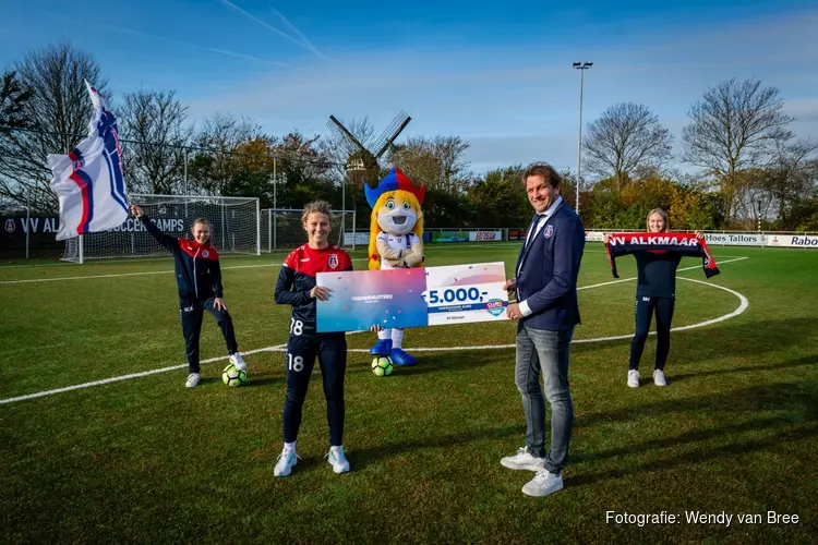 Steuntje in de rug voor VV Alkmaar dankzij VriendenLoterij: Welkome bijdrage voor nieuw G-team