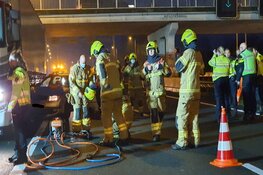 Ongeval met vrachtwagen op A9