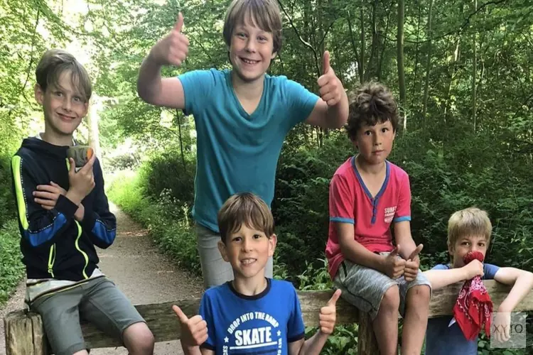 Vijf Alkmaarse jochies bereiken Top3 van inzamelaars bij landelijke actie Kika