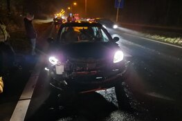 Kopstaart-botsing op N508 (Nollenweg)