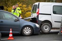 Kopstaartbotsing op de Huiswaarderweg in Alkmaar