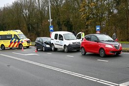 Kopstaartbotsing op de Huiswaarderweg in Alkmaar