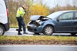 Kopstaartbotsing op de Huiswaarderweg in Alkmaar