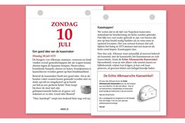 De Alkmaarsche Scheurkalender 2023 viert 450 jaar Alkmaar Ontzet