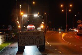 Vreedzaam fakkelprotest in Alkmaar