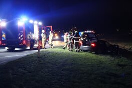 N244 afgesloten na ongeval bij Graft