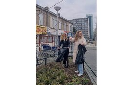 Jongeren clean-up in Overdie