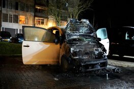 Auto door brand verwoest op Jongkindlaan