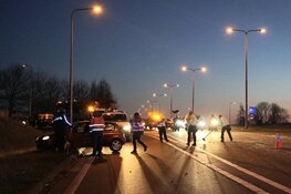 Veel schade bij ongeval N242
