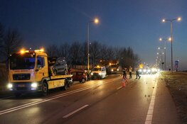 Veel schade bij ongeval N242