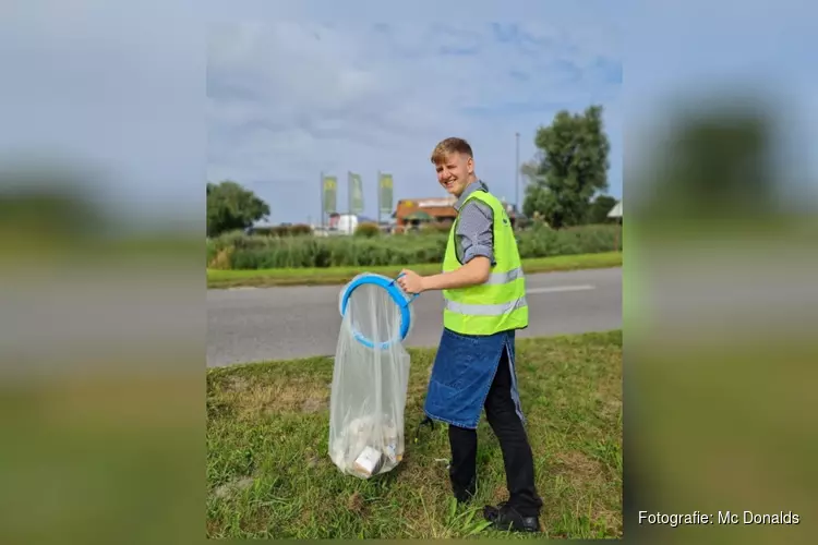 McDonald’s restaurants Alkmaar roepen gasten op om samen de mouwen op te stropen tijdens Landelijke Opschoondag