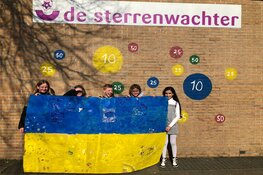 Basisschool de Sterrenwachter en ‘t Rak-Zuid zetten zich in voor de Oekraïne.