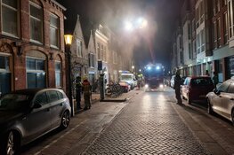 Brand in winkelpand op Limmerhoek in Alkmaar