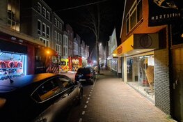 Brand in winkelpand op Limmerhoek in Alkmaar