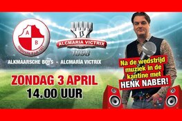 Komende zondag stadsderby Alkmaarsche Boys-Alcmaria Victrix