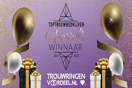 Toptrouwbedrijven Award naar TrouwringenVoordeel.nl: 'We zijn supertrots'