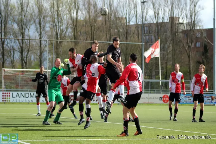 Alcmaria Victrix revancheert zich op Alkmaarsche Boys. Matige derby beslist door late strafschop