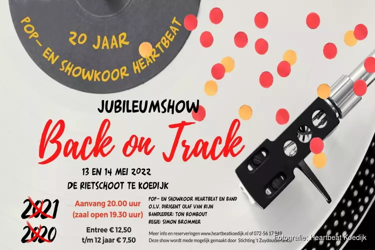 Pop- en showkoor Heartbeat presenteert jubileumshow Back on Track! Interview met drie generaties vrouwen in het pop- en showkoor