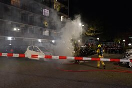 Opnieuw autobrand in Percivalstraat