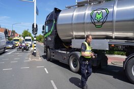 Fietser aangereden door vrachtwagen in Heiloo