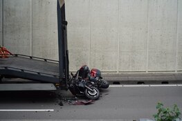 Motorrijder gewond na ongeval op N9