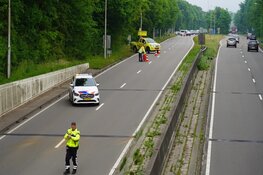 Motorrijder gewond na ongeval op N9