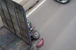 Motorrijder gewond na ongeval op N9