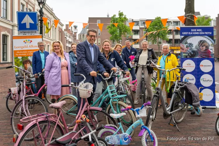 Organisaties samen voor: Elk kind een fiets!