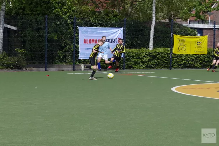 Alkmaarse wijken nemen het tegen elkaar op in 5 vs 5 Buurtbattle voetbaltoernooi