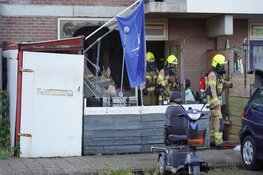 Brand in keuken van woning Bourgondiëstraat