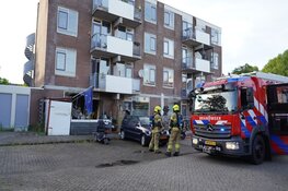 Brand in keuken van woning Bourgondiëstraat