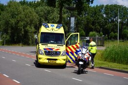 Motorrijder gewond op Diamantweg in Alkmaar