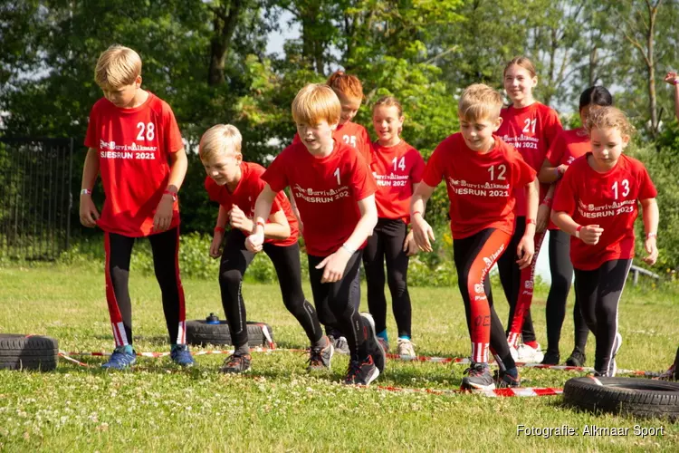 IJsjesrun op Outdoorpark Alkmaar en Sportcomplex Vaart