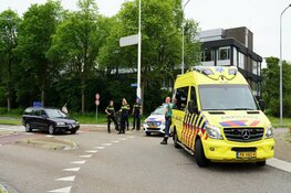 Fietsster aangereden op rotonde Bergerweg