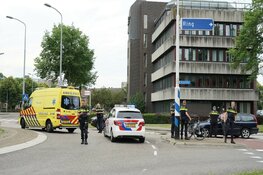Fietsster aangereden op rotonde Bergerweg
