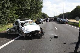 Man uit Alkmaar gewond na aanrijding op A30 bij Barneveld