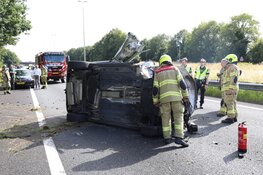 Man uit Alkmaar gewond na aanrijding op A30 bij Barneveld