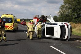 Man uit Alkmaar gewond na aanrijding op A30 bij Barneveld