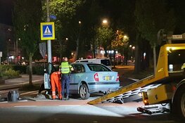 Automobilist vlucht na aanrijding in Alkmaar