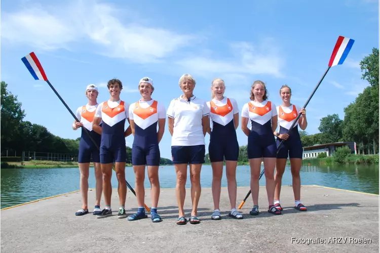 Alkmaarse roeiers op WK en Coupe de la Jeunesse