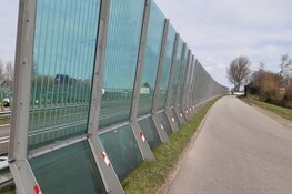 Werkzaamheden geluidsschermen Westdijk (N244) in Stompetoren