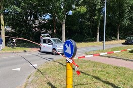 Botsing op Laan van Darmstadt in Alkmaar