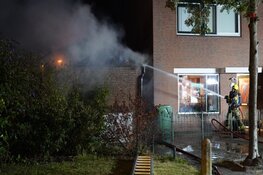 Schuren door brand verwoest aan Buizerdweg in Alkmaar