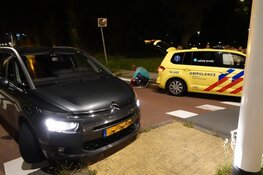 Scooter aangereden door auto in Alkmaar