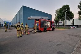 Brand in wasserette aan Vossenkoog