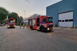 Brand in wasserette aan Vossenkoog