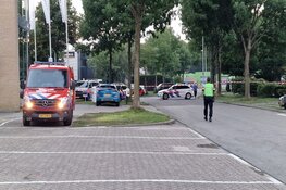 Brand in wasserette aan Vossenkoog