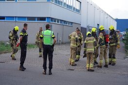 Brand in wasserette aan Vossenkoog